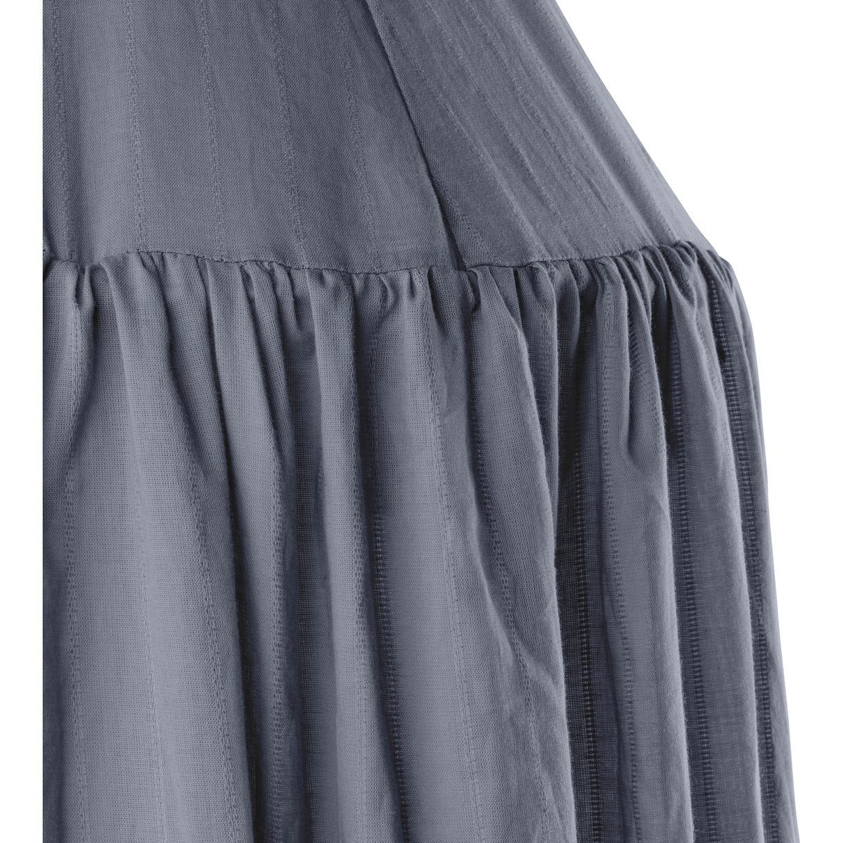 Sebra Forest Lake Blue Sengehimmel Dobby Weave