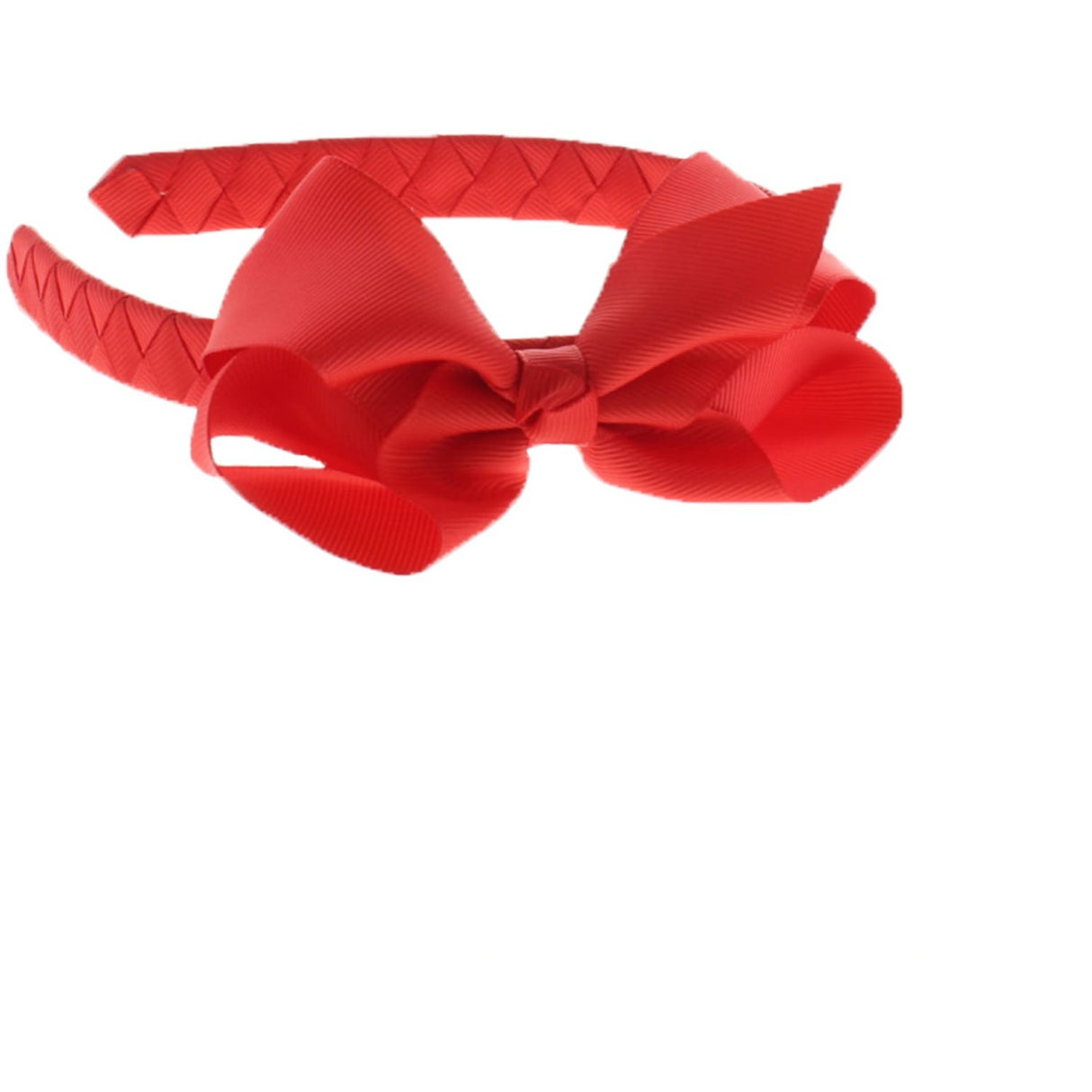 Bow's by Stær Hårband Classic Stor Rosett - Poppy Red