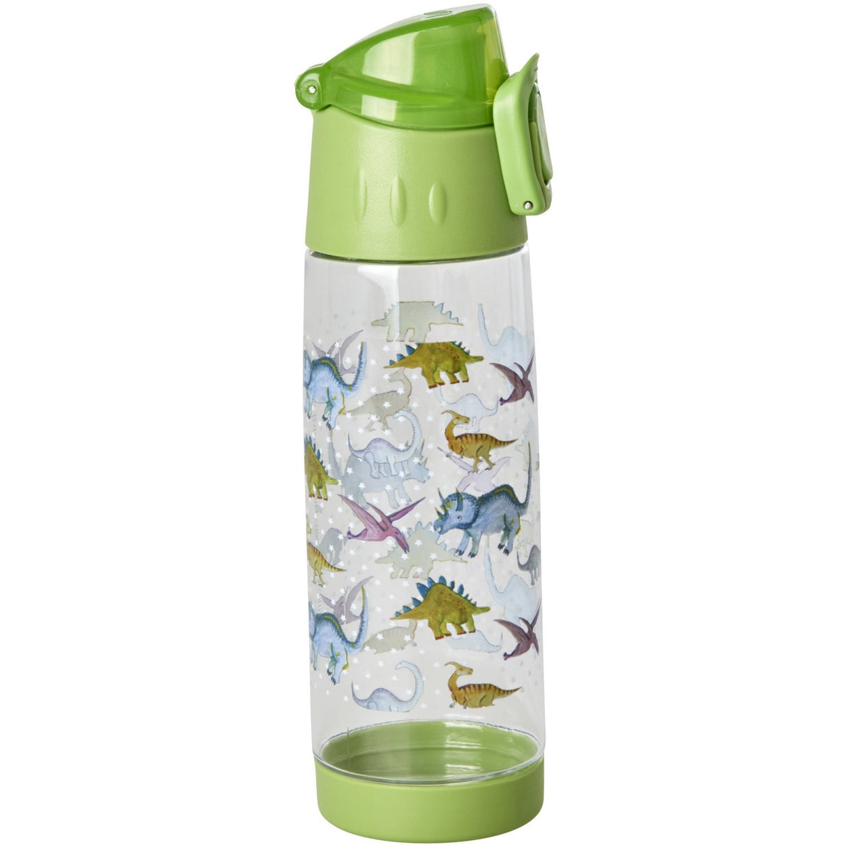 Rice Plastic Kids Drinking Bottle with Mermaid Print - Lavender - 500 ml