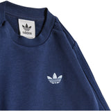 adidas Originals Medium Blue Denim/Night Indigo Denim Crew Set