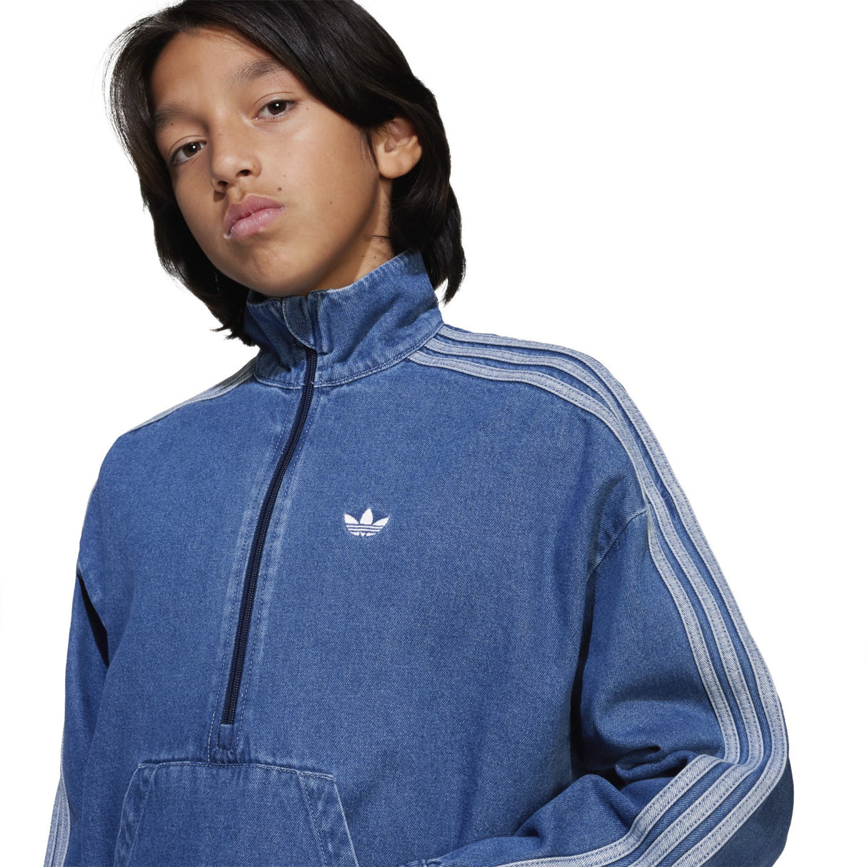 adidas Originals Medium Blue Denim Jacka