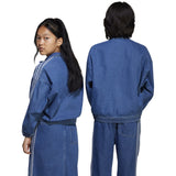 adidas Originals Medium Blue Denim Jacka