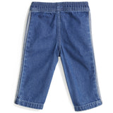 adidas Originals Medium Blue Denim/White Denim Tee Set