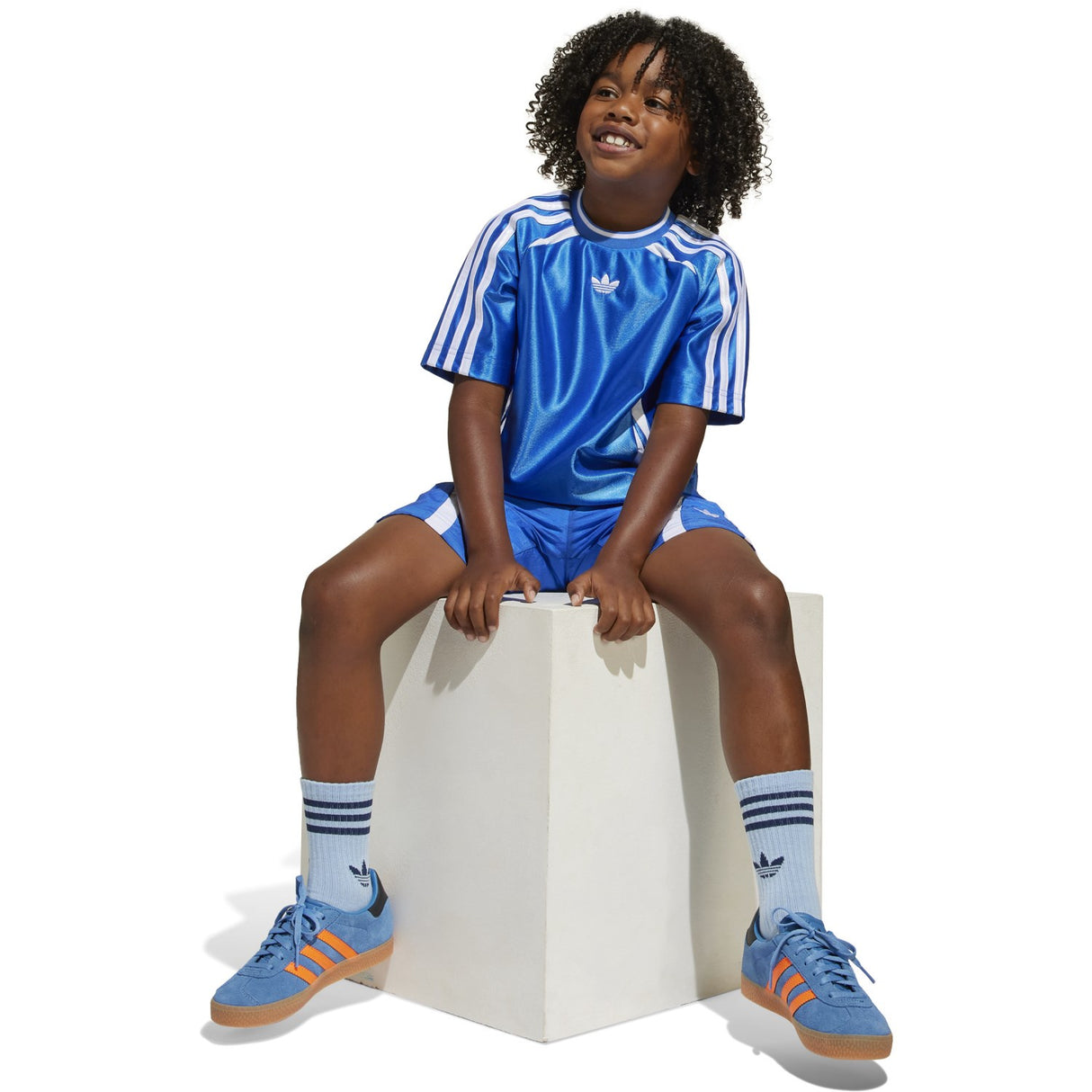 adidas Originals Blue Kort Tee Set