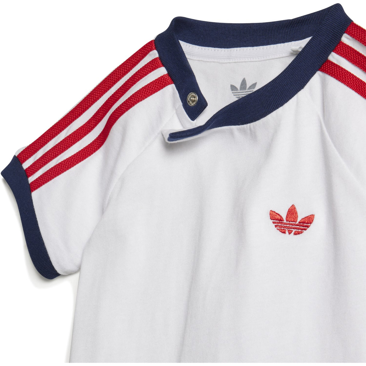 adidas Originals Medium Blue Denim/White Denim Tee Set