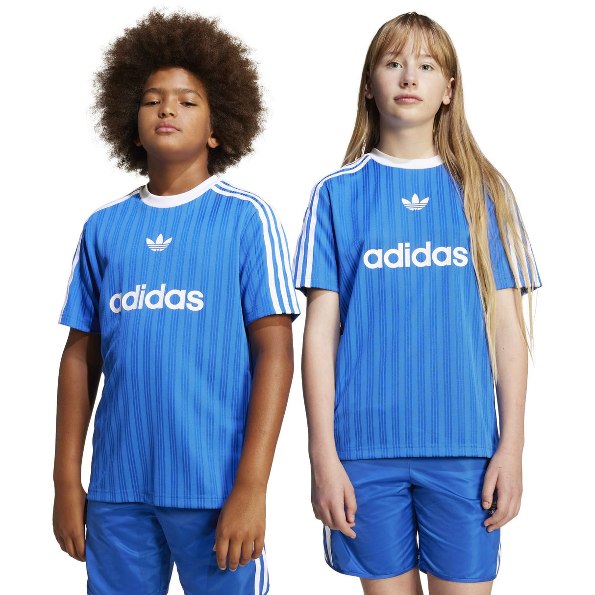 adidas Originals Blue T-Skjorta