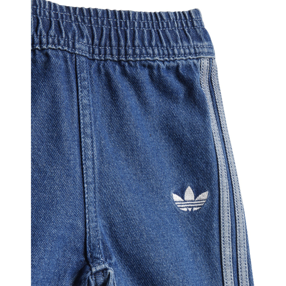 adidas Originals Medium Blue Denim/Night Indigo Denim Crew Set