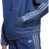 adidas Originals Medium Blue Denim Jacka