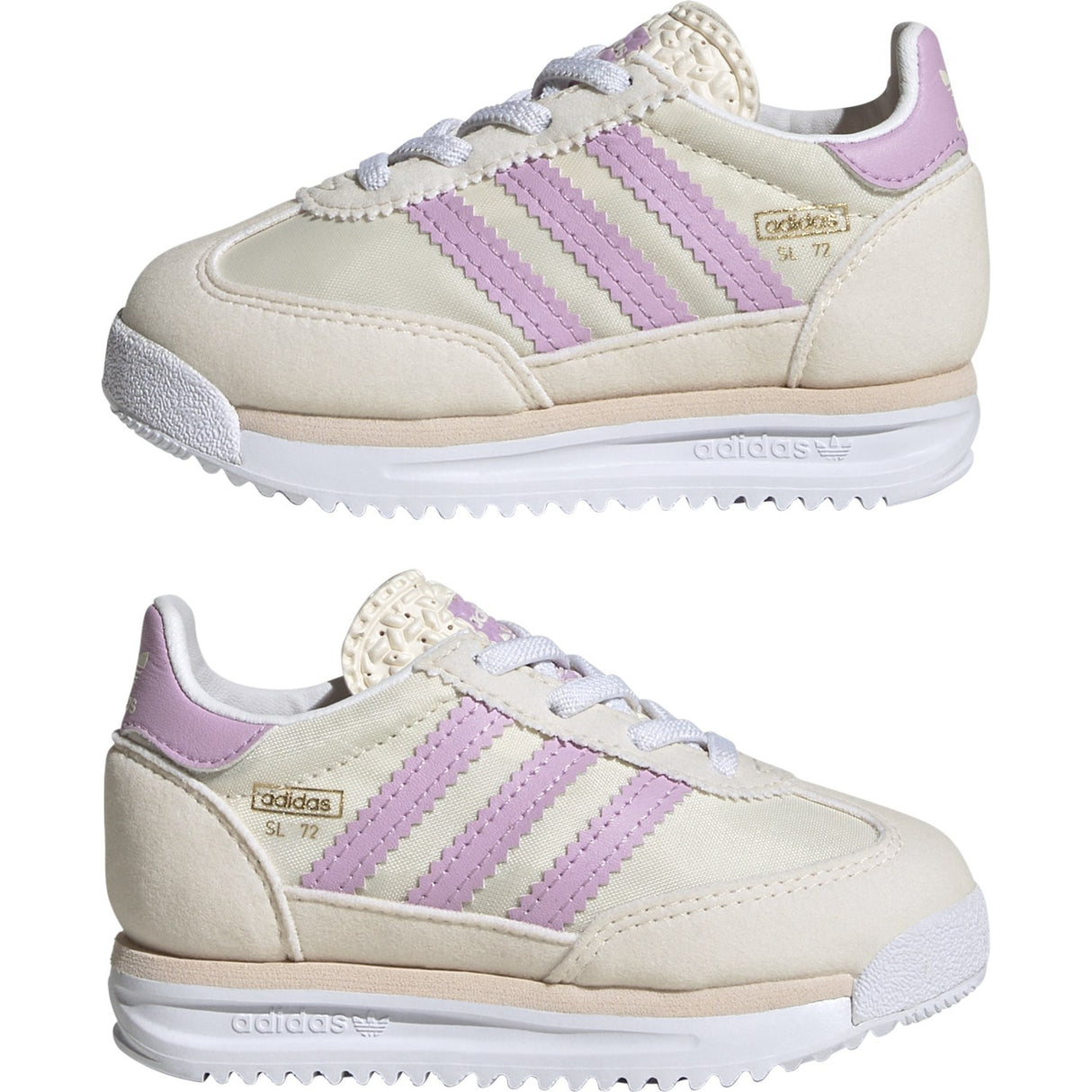 adidas Originals Chalk White/Bliss Lilac/Wonder Quartz Sl 72 Rs El I Sneakers