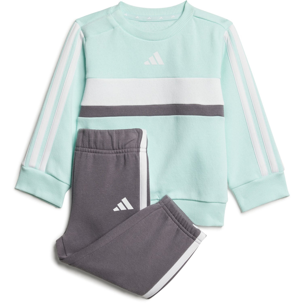 adidas Originals Semi Flash Aqua/White/Grey Strata I 3S Tib Fl Sweatset