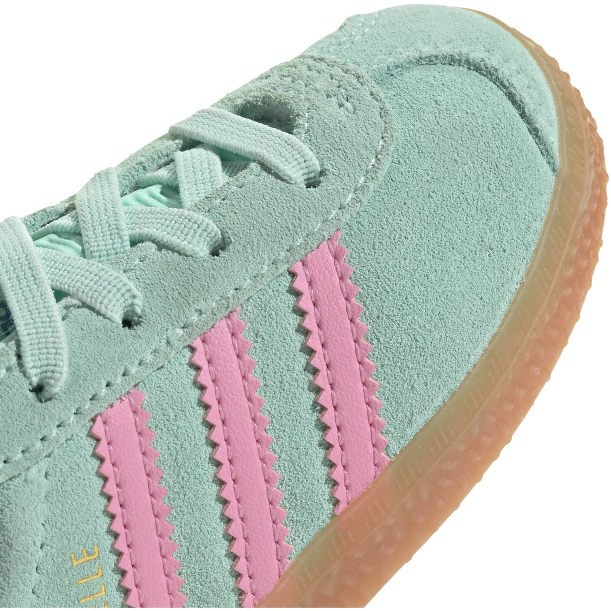 adidas Originals Clear Mint/Bliss Pink/Bright Blue Gazelle Cf El I Sneakers