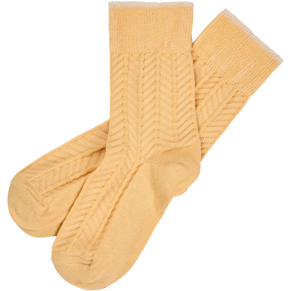 FUB vanilla Herringbone Strumpor 2-Pack