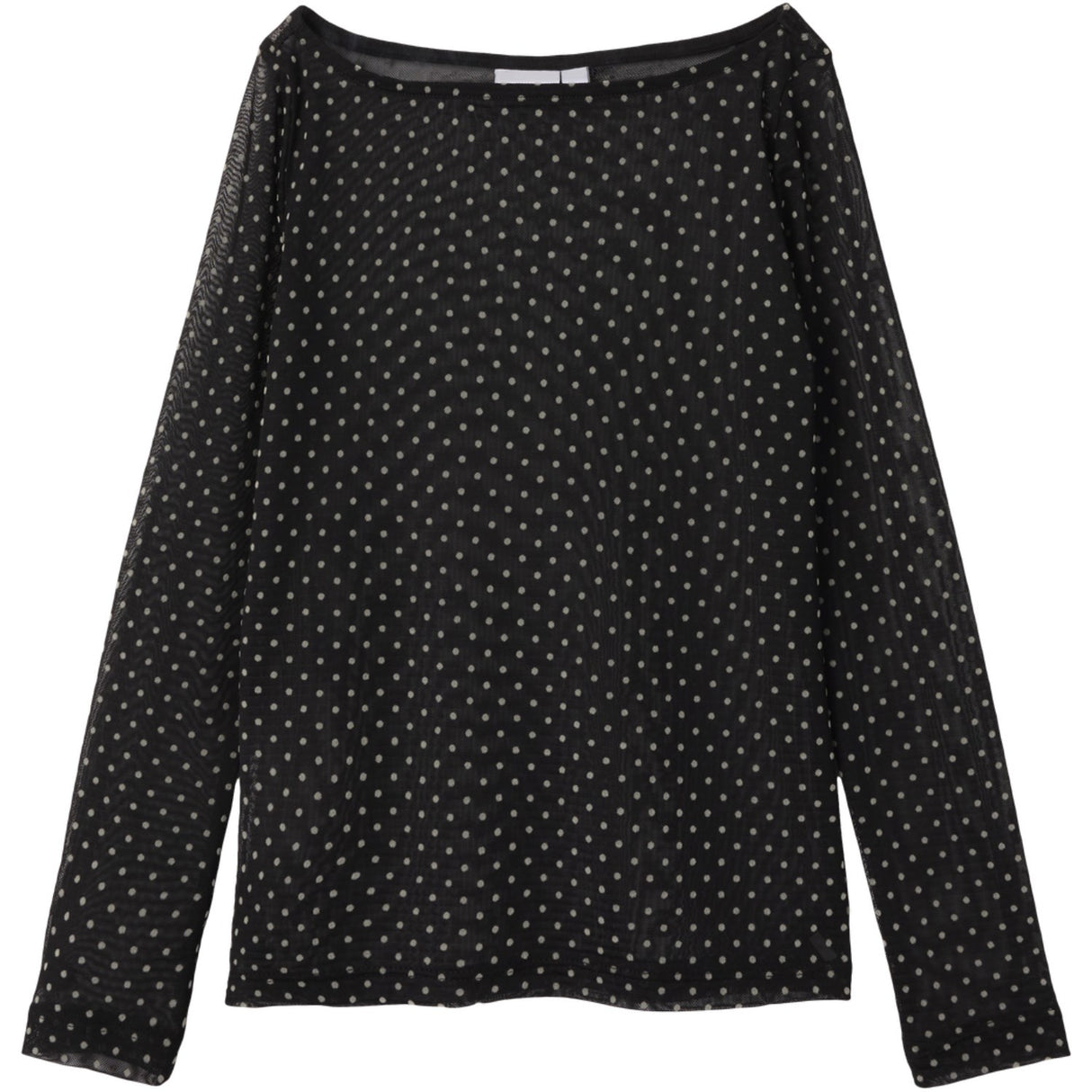 Name It Black Dot Silje Slim Blus