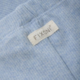 FIXONI Blue Fog Melange Leggings Mélange Rib