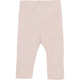 FIXONI Hushed Violet Melange Leggings Mélange Rib