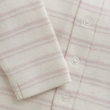 FIXONI Hushed Violet Romper LS W. Feet Rib