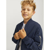 Jack & Jones Junior Navy Blazer Rush Bomber Jacka Noos