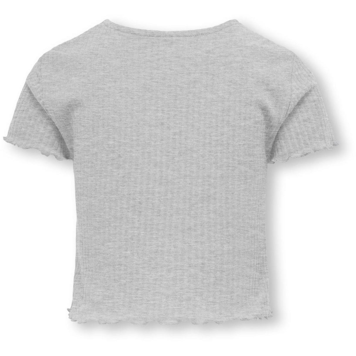 kids ONLY Ljus Grey Melange Nella O-Neck Topp Noos