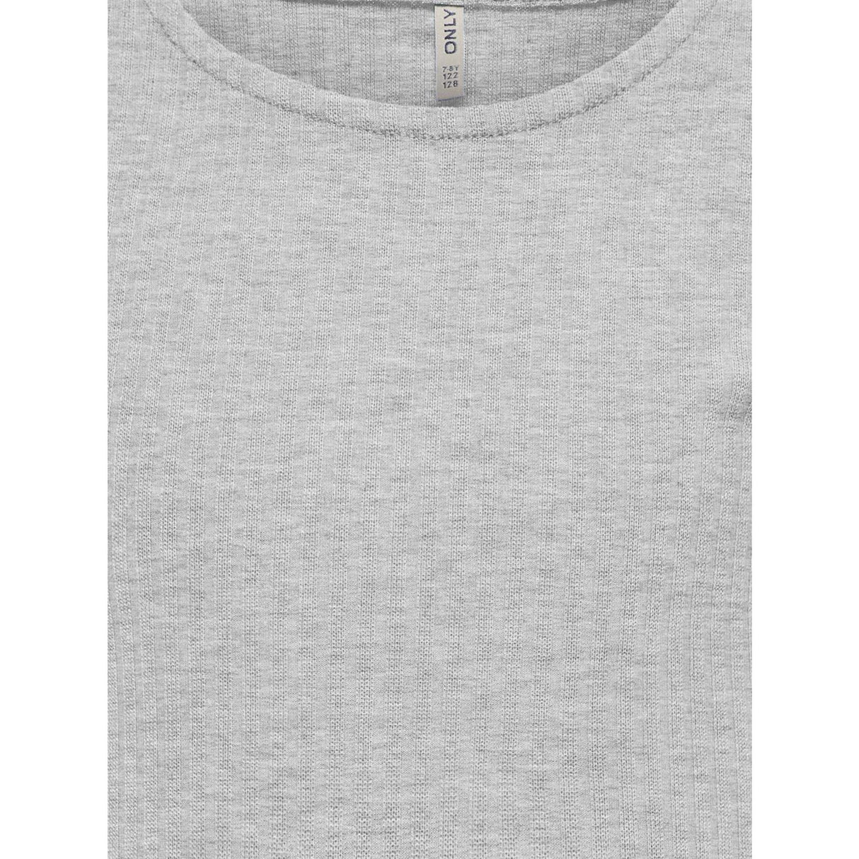 kids ONLY Ljus Grey Melange Nella O-Neck Topp Noos