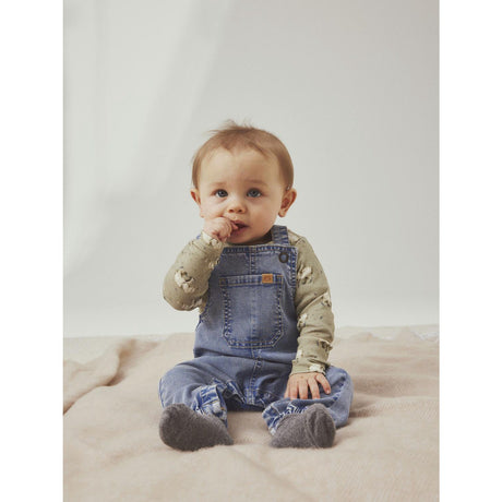 Name It Medium Blue Denim Alvin Baggy Denim Overall