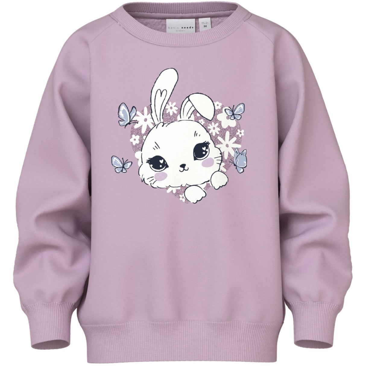 Name It Winsome Orchid Bunny Venus Regular Sweatshirt