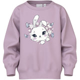 Name It Winsome Orchid Bunny Venus Regular Sweatshirt