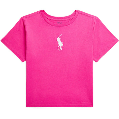 Polo Ralph Lauren Belmont Pink W/ C1750 White Girl T-Skjorta