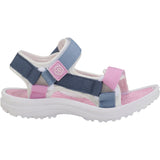 Color Kids Orchid colorblock sandaler med kardborreband