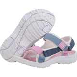 Color Kids Orchid colorblock sandaler med kardborreband