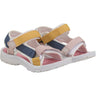 Color Kids Coral Blush Colorblock Sandaler W. Kardborreband