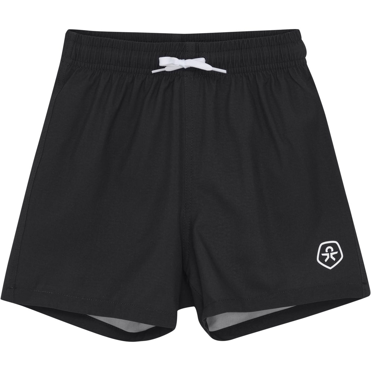 Color Kids Black Badeshorts, Solid