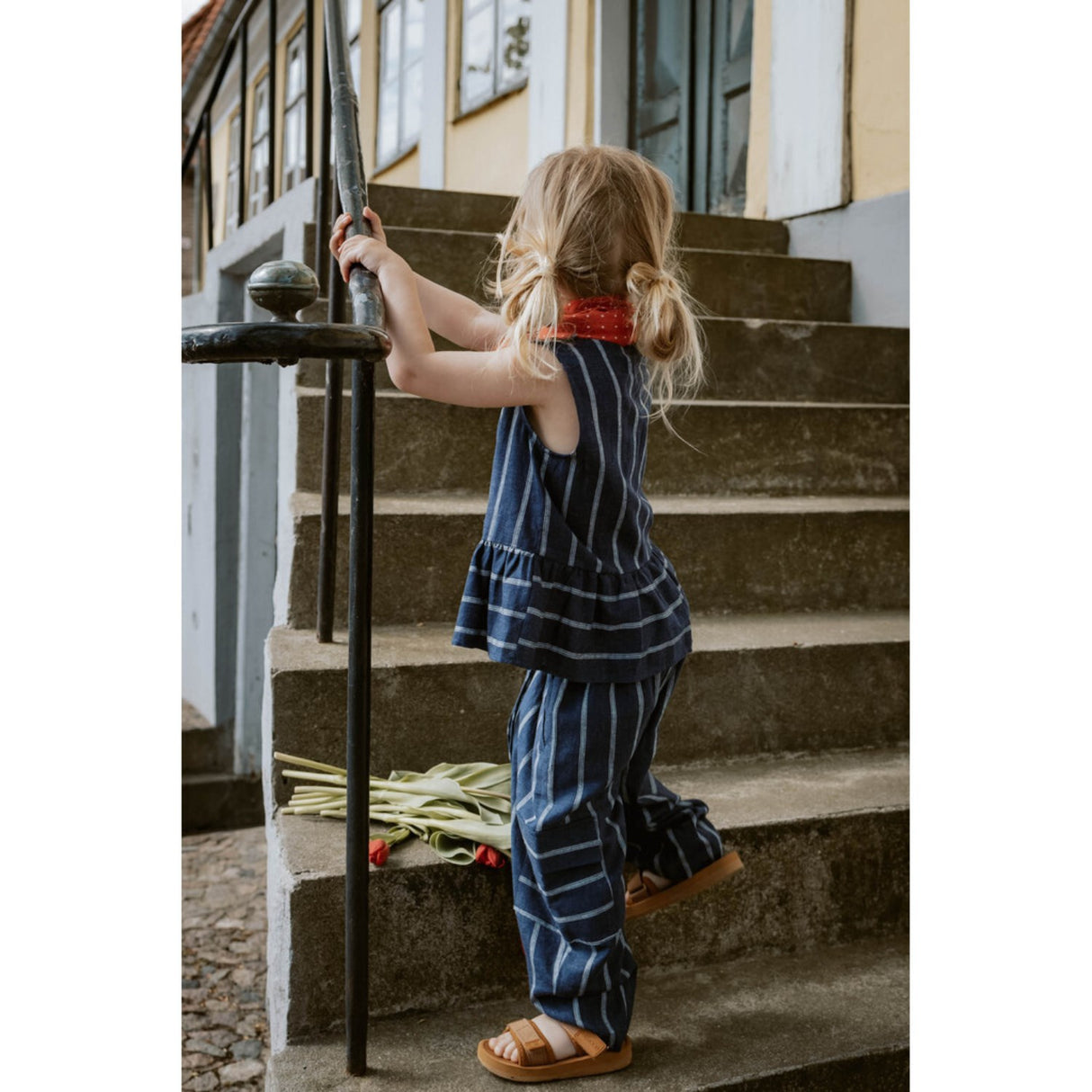 Fliink Insignia Blue / Sandshell Vira Topp