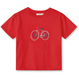 Fliink Pompeian Red Sommer Bike T-Shirt