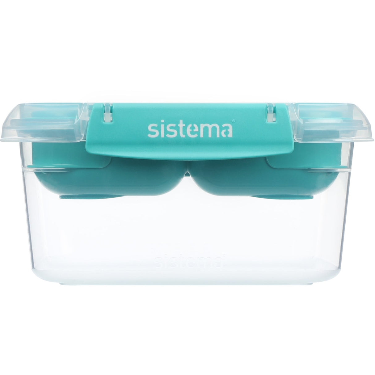 Sistema Minty Teal Square Stax To Go Lunchlåda 1.15L