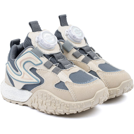 Mikk-Line Faded Denim Sneakers Med Spin