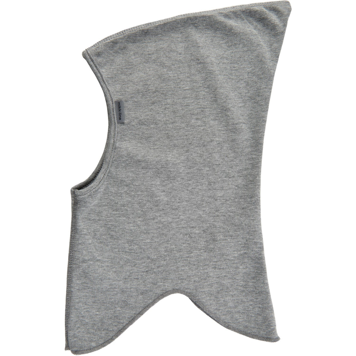 Mikk-Line Light Grey Melange Bomull Balaklava