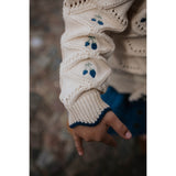 Fliink Sandshell Mela Ruffle Cardigan