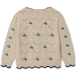 Fliink Sandshell Mela Ruffle Cardigan