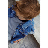 COPENHAGEN COLORS Indigo Blue Washed Organic Boyish Denim Väst