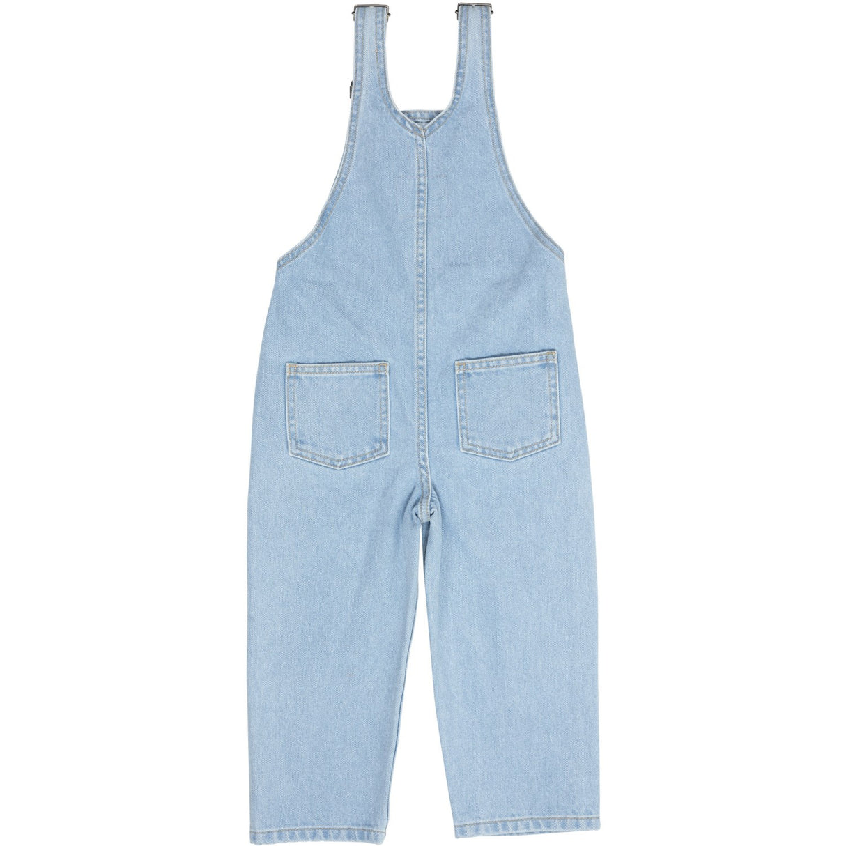 COPENHAGEN COLORS Super Lt Blue Indigo Washed Organic Overalls