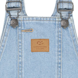 COPENHAGEN COLORS Super Lt Blue Indigo Washed Organic Overalls