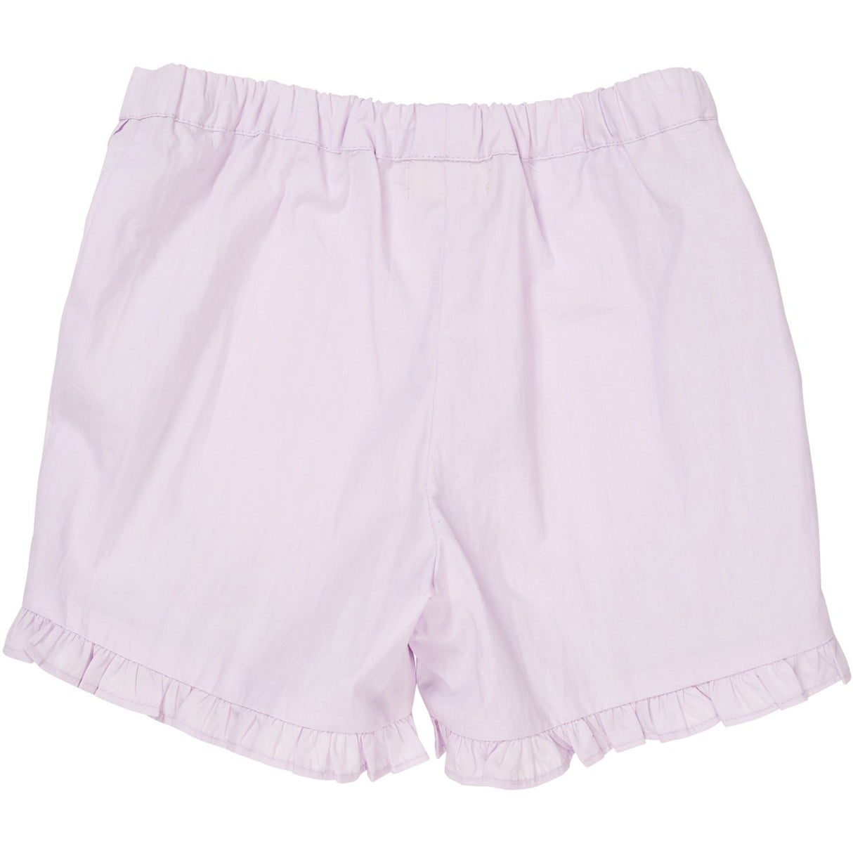 COPENHAGEN COLORS Lavender Poplin Frill Shorts