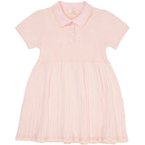 COPENHAGEN COLORS Ballerinaskor/Cream Comb. Rib Pikétröja Stickad Klänning