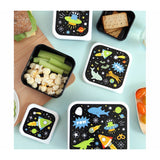 A Little Lovely Company Galaxy Lunch & Snack Box Set