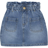 En Fant Ljus Denim Blue Kjol Denim