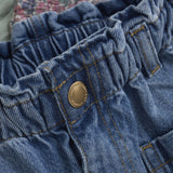 En Fant Ljus Denim Blue Kjol Denim