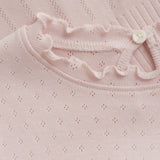 En Fant Beslöjad Rose T-shirt Pointelle