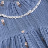 En Fant Infinity Klänning Embroidery Muslin