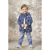 En Fant Vintage Indigo Jacka, AOP