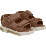 En Fant Mocha Mousse Sandaler Kardborreband m. Ljus